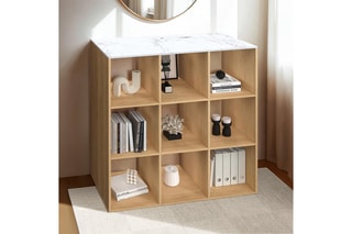 Meuble de rangement Marceau 9 cases - 88 x 30 x 88 cm