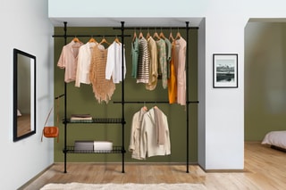 Penderie télescopique - Noir