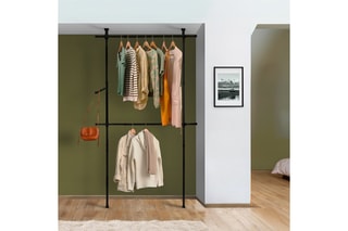 Penderie télescopique - Noir