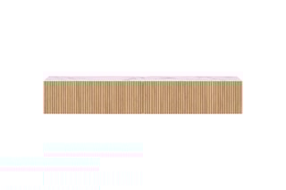 Meuble TV 2 abattants Marceau - Imitation bois