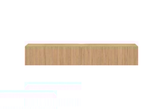 Meuble TV suspendu 2 abattants Faustine - 180 x 30 x 30 cm