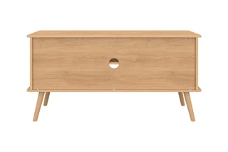 Meuble TV 2 portes Faustine - 110 x 54 x 40 cm