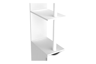 Colonne pour salle de bain 1 porte - 15,2 x 33 x 136 cm