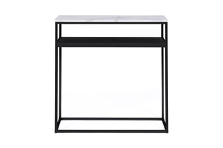 Console double plateau Glam - 80 x 30 x 80 cm