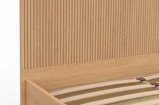 Lit-coffre avec sommier Faustine - Couchage 160 x 200 cm