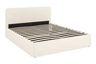 Lit-coffre Louise - Crème