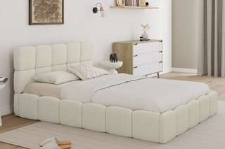 Lit-coffre avec sommier Bubble - Couchage 140 x 190 cm