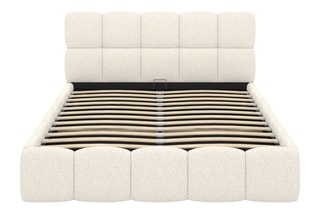 Lit-coffre avec sommier Bubble - Couchage 140 x 190 cm