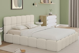 Lit-coffre avec sommier Bubble - Couchage 160 x 200 cm