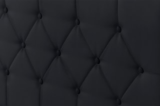 Lit-coffre avec sommier Hannah - Noir