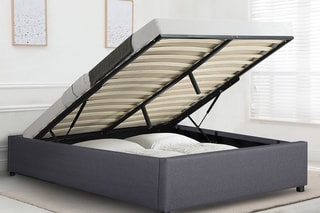 Lit-coffre avec sommier Otto - Couchage 140 x 190 cm