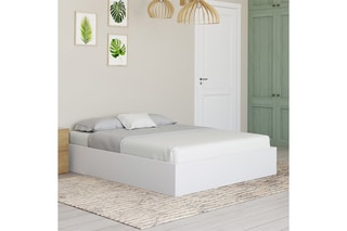 Lit-coffre avec sommier Malta - Couchage 160 x 200 cm