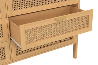 Commode 6 tiroirs Eve - 140 x 80 x 40 cm