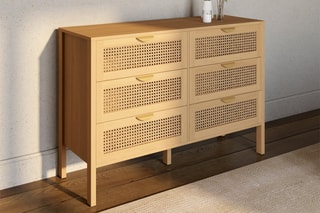 Commode 6 tiroirs Eve - 118 x 80 x 40 cm