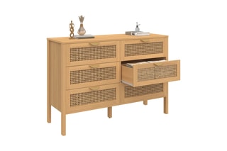 Commode 6 tiroirs Eve - 118 x 80 x 40 cm