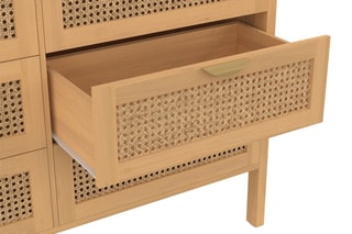 Commode 6 tiroirs Eve - 118 x 80 x 40 cm