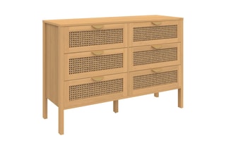 Commode 6 tiroirs Eve - 118 x 80 x 40 cm