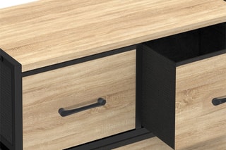 Commode 5 tiroirs Iris - 60 x 30 x 90 cm