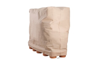 2 housses de protection pour plantes  - Beige