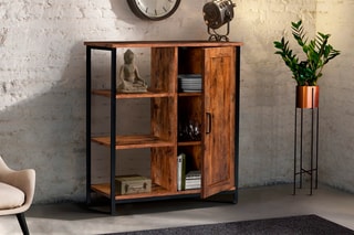 Buffet 1 porte Elize - 70 x 81 x 30 cm