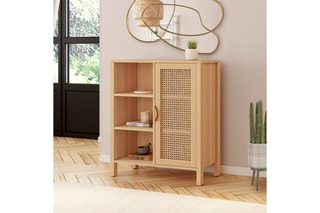 Buffet 1 porte Eve - Imitation bois