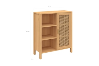 Buffet 1 porte Eve - Imitation bois