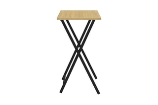 2 tables d'appoint pliables Memphis - 48 x 36 x 65 cm
