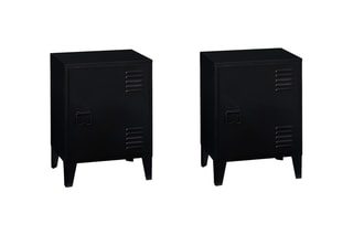 2 tables de chevets Storen - Noir