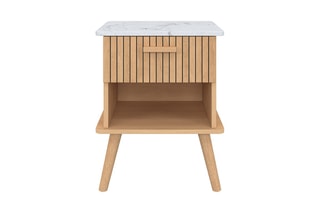 2 tables de chevet 1 tiroir Marceau - 40 x 50 x 34 cm