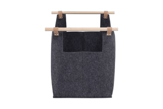 Sac de transport pour bûches - Gris