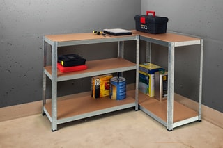 Etagère en acier 5 niveaux spéciale charges lourdes - Jusqu'à 875 kg