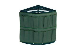 Rangement d’angle pour outils de jardin - Vert