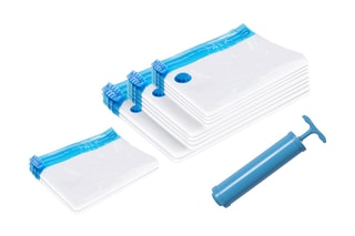 Kit de 12 housses sous vide et pompe
