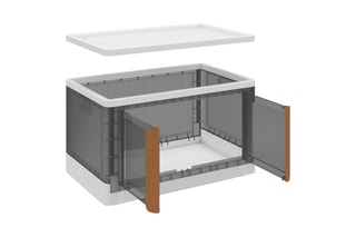 2 boîtes de rangement - 64 x 40 x 37 cm