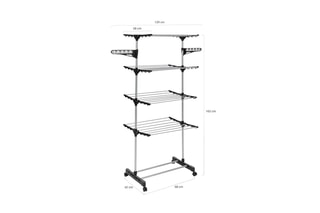 Séchoir Néo 4 niveaux - 24 m d'étendage