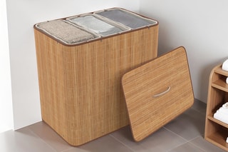 Panier à linge Maya en bambou - Naturel