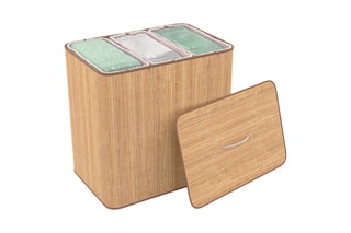 Panier à linge Maya en bambou - Naturel