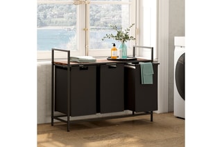 Panier à linge sur pieds Elize - 114 l