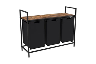 Panier à linge sur pieds Elize - 114 l