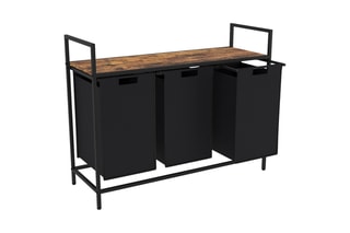 Panier à linge sur pieds Elize - 114 l