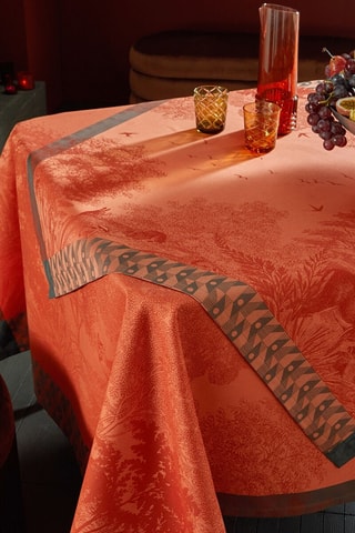 Nappe Forêt Enchantée - Orange