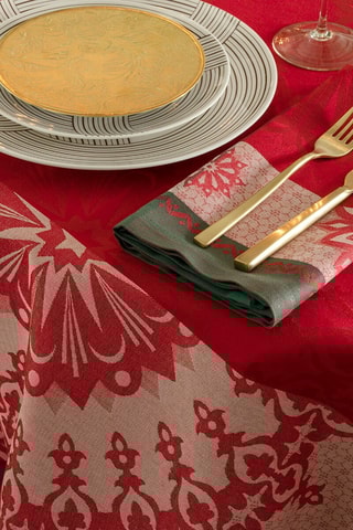 Nappe Lumière d'étoiles - Rouge