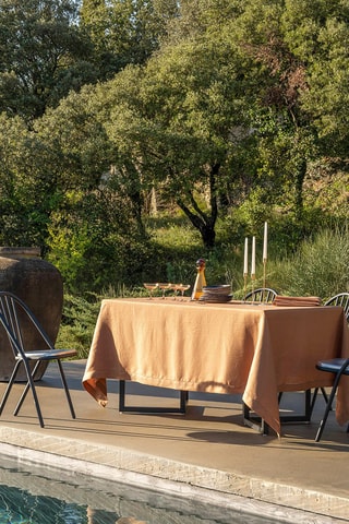 Nappe en lin Portofino - Marron