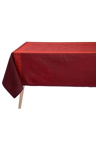 Nappe en lin Ottomane - Bordeaux