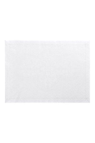 4 sets de table en lin Evasion Céleste - Blanc - 50 x 36 cm