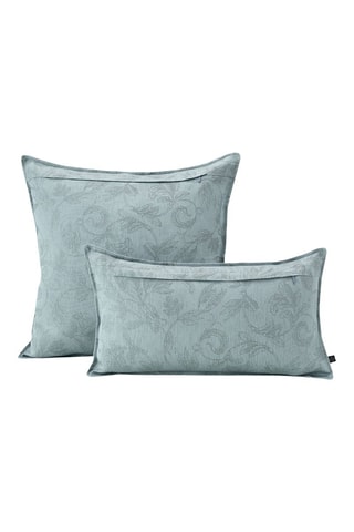 Capa de almofada em linho Symphonie Baroque - Cinzento - 48 x 27 cm