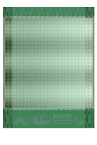 2 essuie-mains Pâtisserie Française - Vert