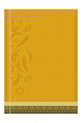 2 essuie-mains Piments - Jaune