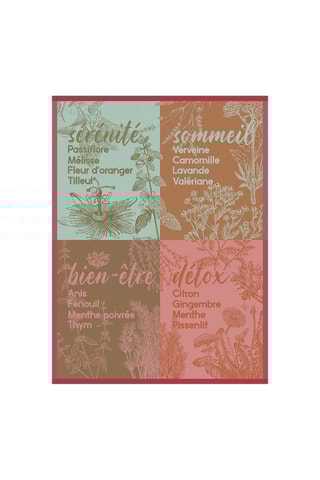 2 torchons Sérénités - Rose