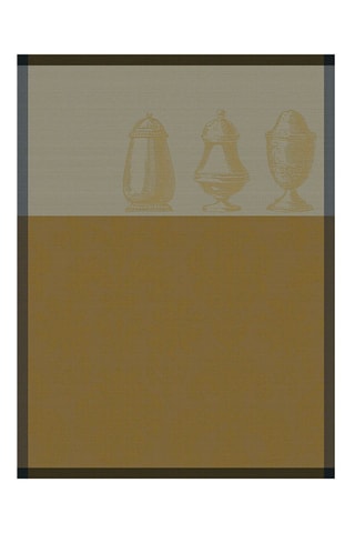 2 torchons Sucré Salé - Ocre